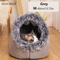 Cat Bed Comfortable Pet Sleeping Bed, Portable Cat Bed Warm and Thickened Pet Bed with Handle Portable Cat Bed